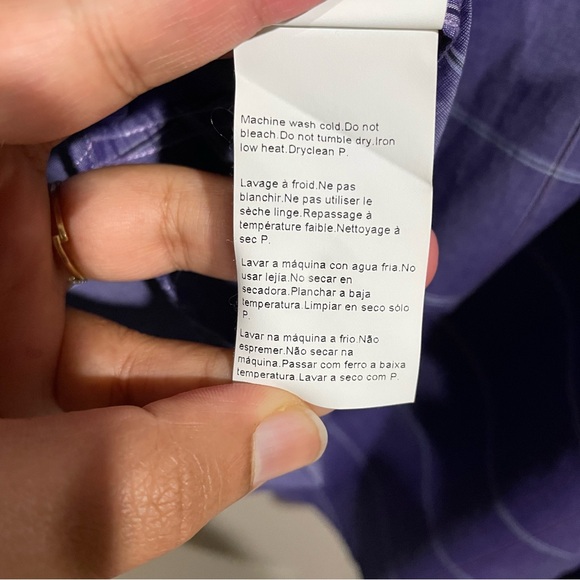 BOSS Hugo Boss Slim Fit Button Up Long Sleeve Shirt, Size XXL - Picture 9 of 9